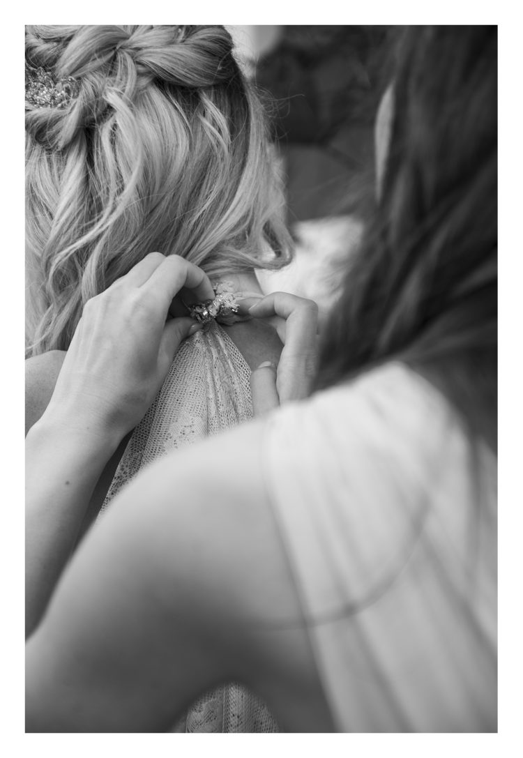 dettaglio abito da sposa
