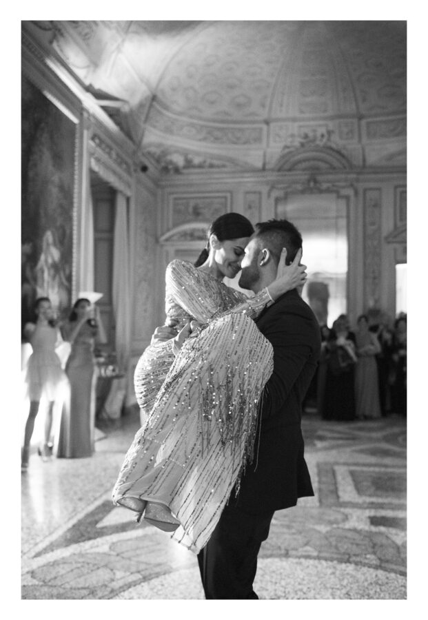 matrimonio elegante a villa Borromeo